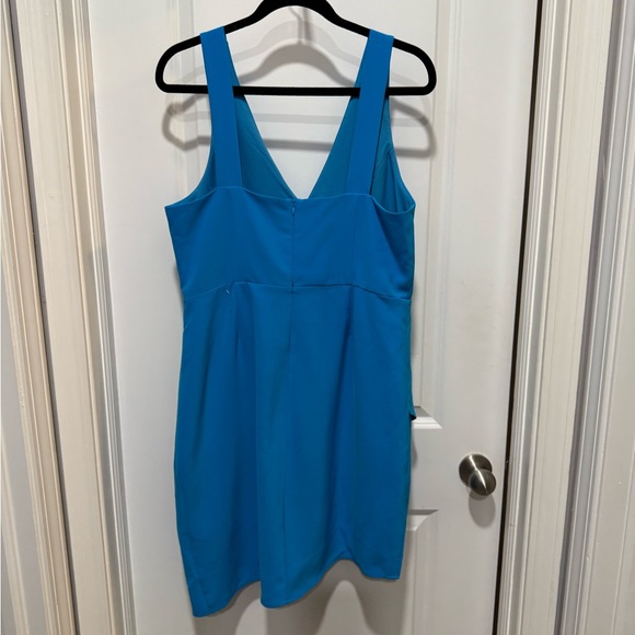 Adelyn Rae (Nordstrom) Blue Sleeveless Dress Asymmetrical Hem XL - Picture 5 of 9